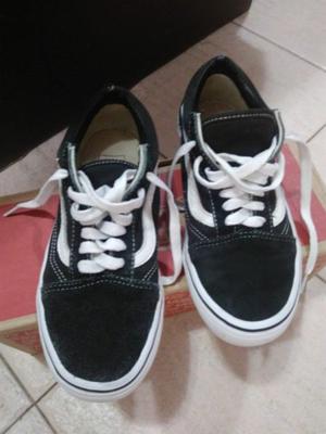 zapatillas Vans old skool black/white n° )