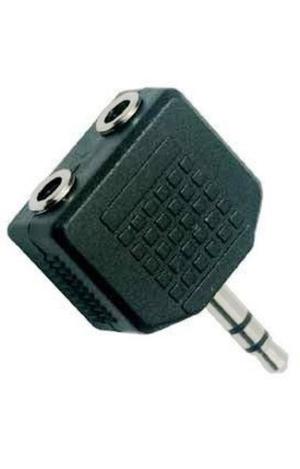 Adaptador 2 Miniplug 3,5 Hemb St A 1 Miniplug Macho St A325