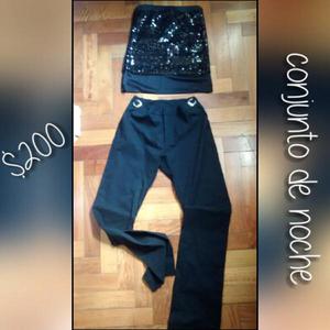 Conjunto pantalon elaztisado mas estraple laycra