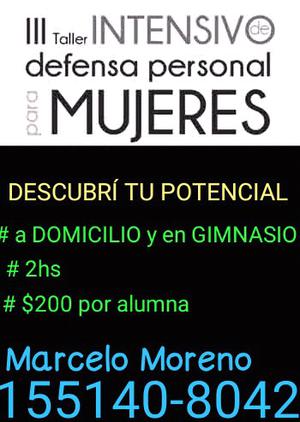 DEFENSA PERSONAL Marcelo Moreno (