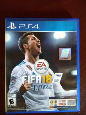 FIFA 18 PS4 (precio negociable)