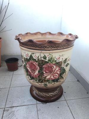 Portamaceta de cerámica