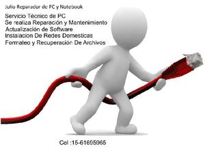 Reparador de pc y notebook