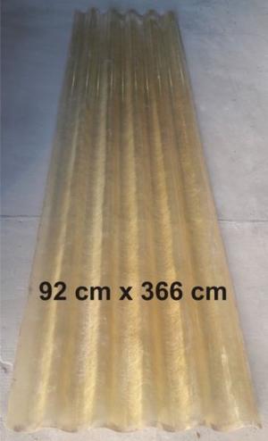 Chapas PLASTICA simil forma Fibrocemento [0.92 x 3.66 m]