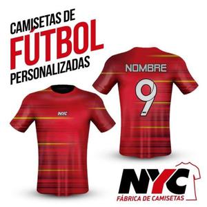 Fabrica de camisetas de futbol - 10 unidades