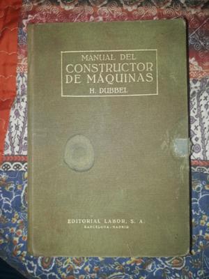 Manual del Constructor de Mauinas Tomo 1