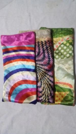 Pañuelos de seda, diversos colores