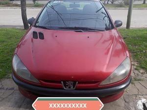 Peugeot 206 2000. Nafta/GNC