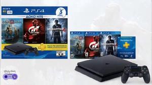 Play Station 1tb Uncharted 4 God Of War Gran Turismo