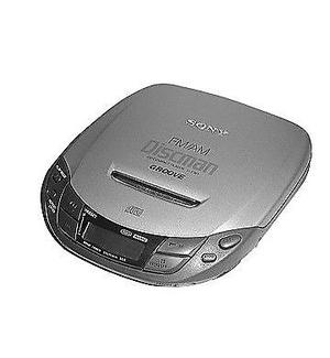 Sony D-F411 Portable AM/FM Radio/Compact Disc Player