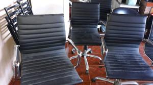 1 sillón director y 4 sillones de cliente