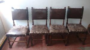 6 sillas antiguas
