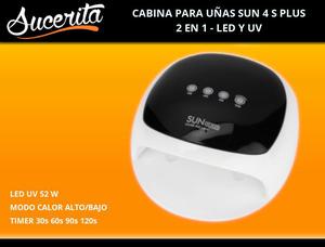 Cabina Sun 4s Plus 2en1 Led/uv 52 Watts Oferta!!!