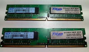 Memoria RAM 512 MB DDR MHz (PC) NCP