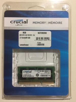 Memoria de RAM para Notebook Premium Crucial 8GB Sodimm