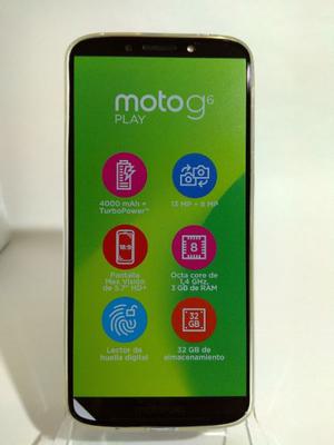 Moto G6-Play Max Vision 32gb mah Turbo Power