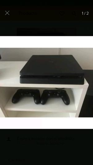 Ps4 slim + 2 Joysticks + juegos