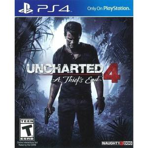 Uncharted 4 disco fisico ps4