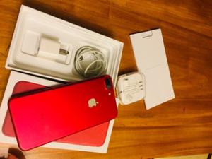 iPhone 7plus Rojo 128gb