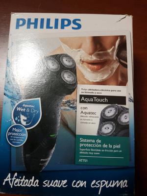 Afeitadora Philips aquatec
