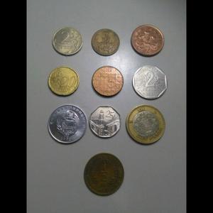 Lote monedas mundiales interesantes