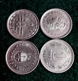 Monedas Conmemorativas Argentinas De 1 Peso 