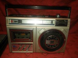 antiguo radio grabador panasonic NATIONAL.. andando