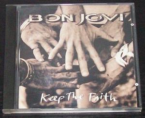 BON JOVI - KEEP THE FAITH- CD EDICIÓN 1992 IMPORTADO DE USA