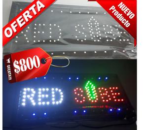 Cartel Led RED SUBE $800