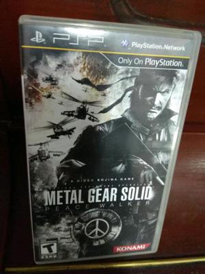 Metal gear solid peace walker (PSP)