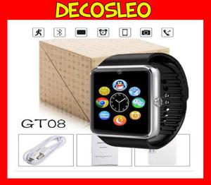 Smart Watch Reloj Inteligente Celular Android Gt08 Fit Band