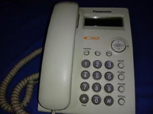 Teléfono Panasonic de escritorio. Con identificador de