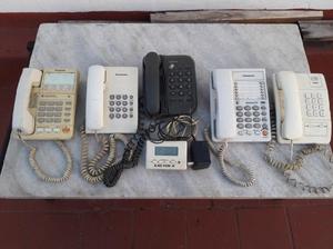 5 teléfonos fijos - 1 ID llamadas