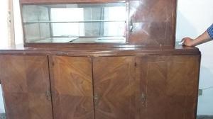 ANTIGUO MUEBLE BAHIUT CRISTALERO STILO FRANCES