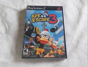 Ape Scape 3 PS2 nuevo, sellado