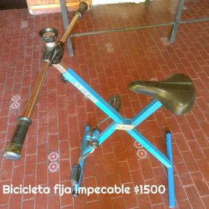 Bicicleta plegable fija