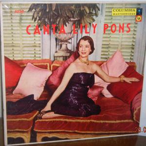 Disco de Vinilo - LP - LILY PONS