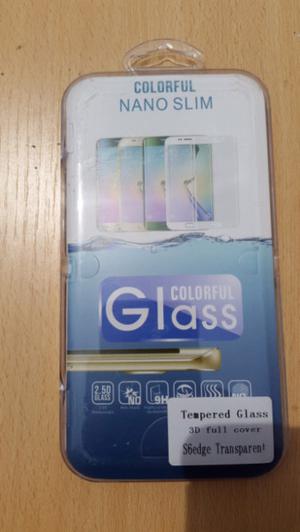 GLASS PROTECTOR PARA SAMSUNG S6 EDGE NUEVO