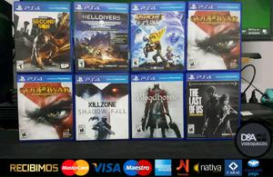 Juegos PS4 Físicos