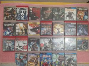 Juegos de Ps3 a 350p c/u