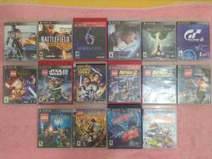 Juegos de Ps3 a 400p c/u