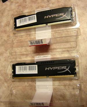 Memorias Kingston HyperX Black 2x4Gb DDRMhz