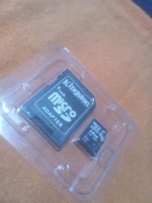 Micro sd 16GB con adaptador