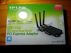 Placa Red Pci E Wifi Tp Link Archer T8e Ac Dual Band Hd