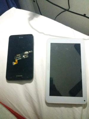 Tablet Noga + celular samgung galaxy note 2