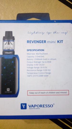 Vapeador vaporesso revenger mini kit 3.5 ml