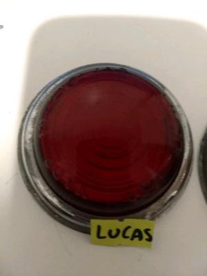 Antiguo juego de faros Lucas ingleses