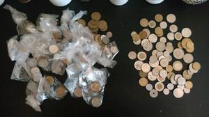 Monedas, estampillas, billetes antiguos