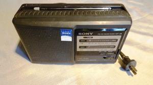 Radio Sony AMFM alimentación dual