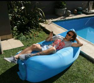 Sillon puff inflable